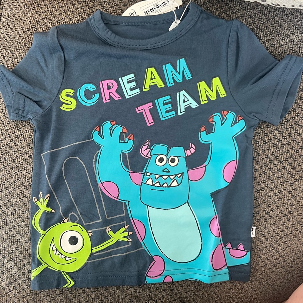 Scream Team 6/12 month LS brand new never worn